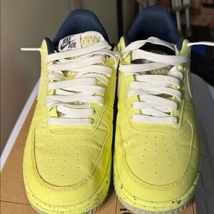 Nike Air Force 1 Crater Lt Lemon Twist White